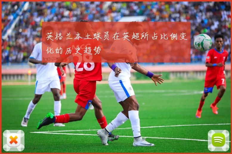 英格兰本土球员在英超所占比例变化的历史趋势