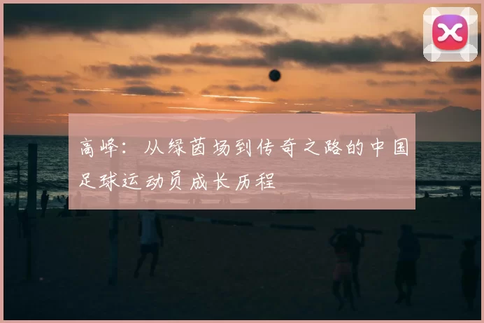 高峰：从绿茵场到传奇之路的中国足球运动员成长历程