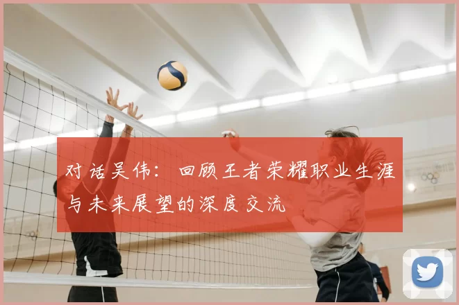 对话吴伟：回顾王者荣耀职业生涯与未来展望的深度交流