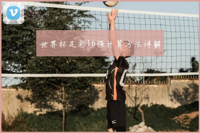 世界杯足彩16强计算方法详解